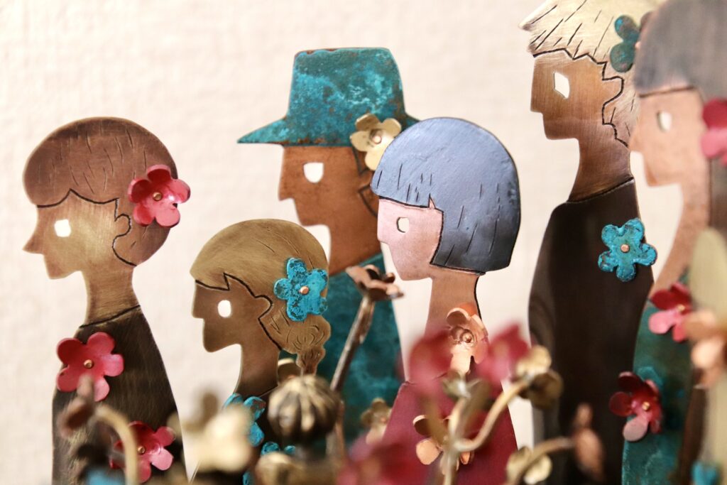 色とりどりな人々